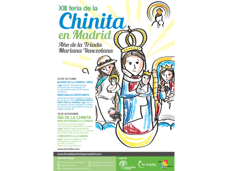 Poster de la Feria 2016 de la Chinita en Madrid