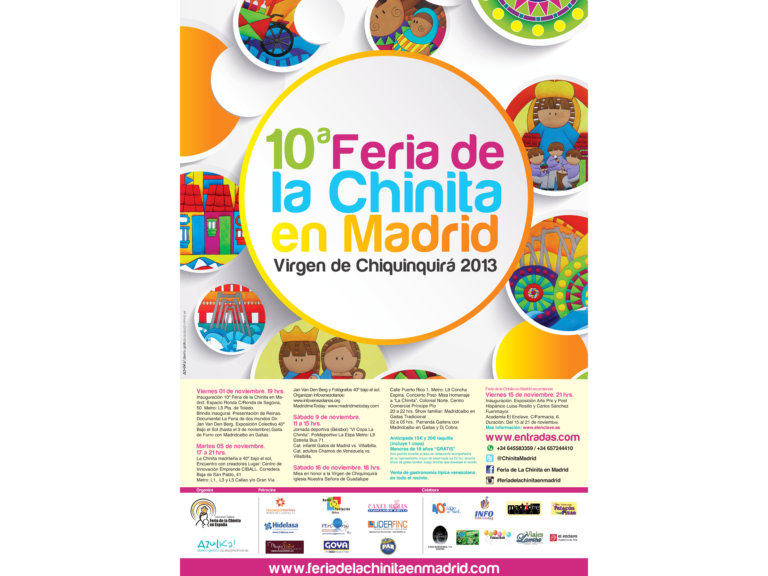 Poster de la Feria 2013 de la Chinita en Madrid