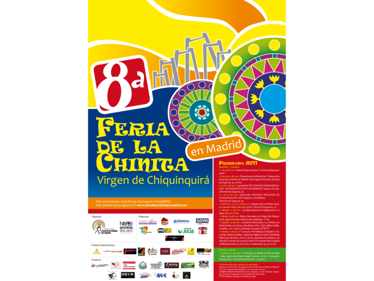 Poster de la Feria 2011 de la Chinita en Madrid