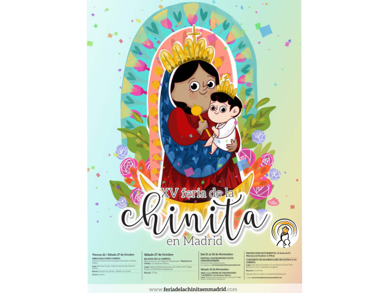 Poster de la Feria 2018 de la Chinita en Madrid